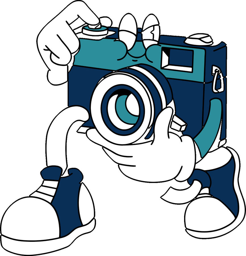 The Nevverland Studios camera mascot